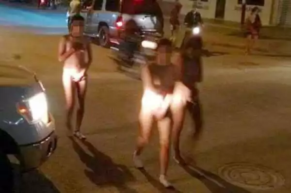 3 Women Accused of Being Thieves Forced to Walk N*ked (Photos)